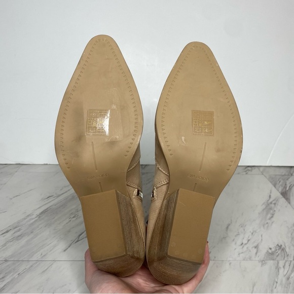 Dolce Vita Volli Tan Nubuck Heeled Bootie 8 - Picture 14 of 15
